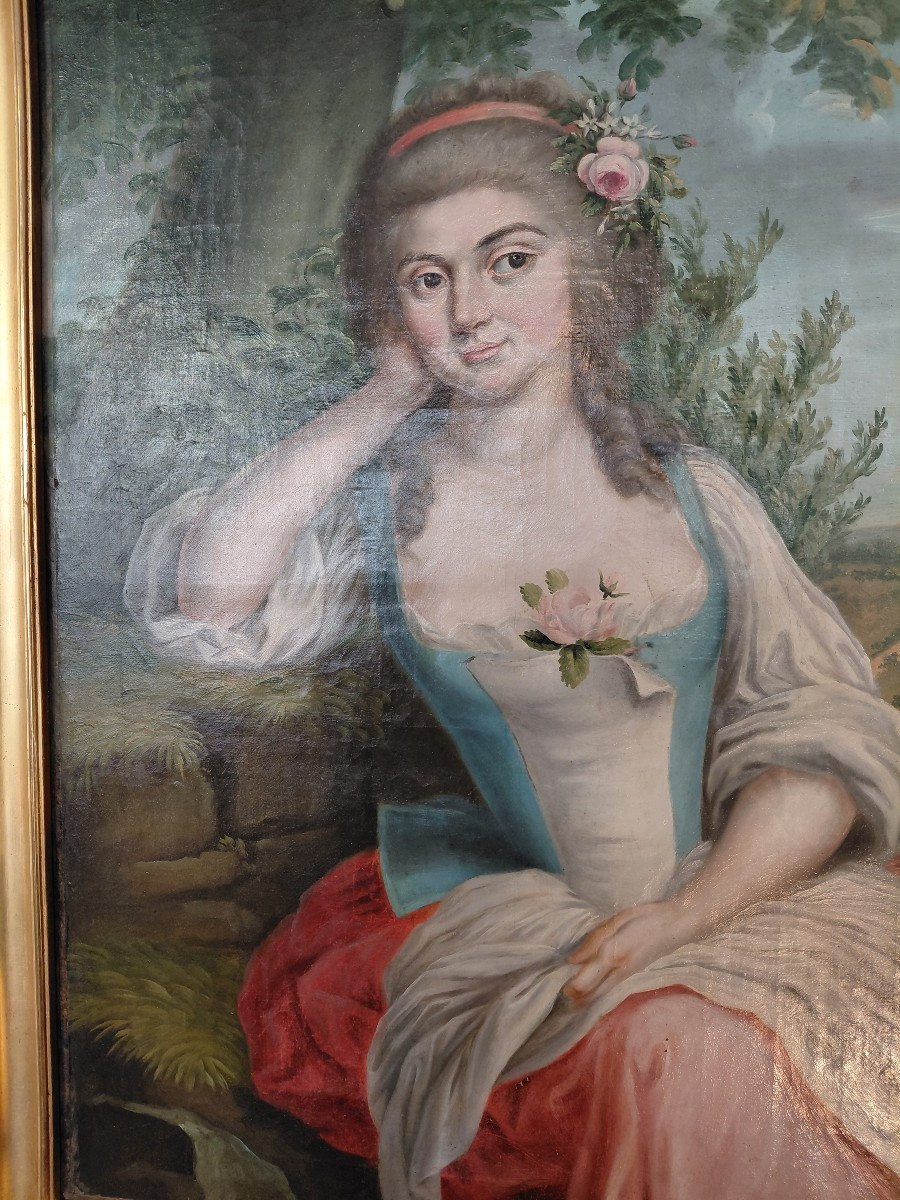 Romantic Painting 13th Century-photo-2