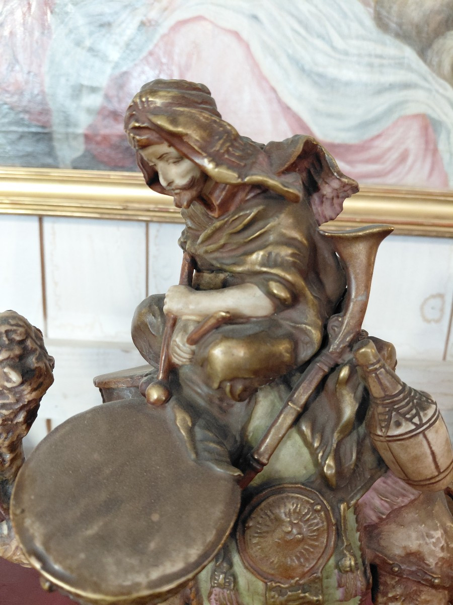 Biscuit polychrome Orientaliste-photo-3