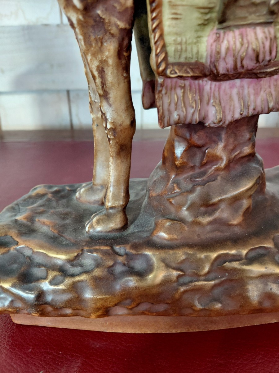 Biscuit polychrome Orientaliste-photo-1