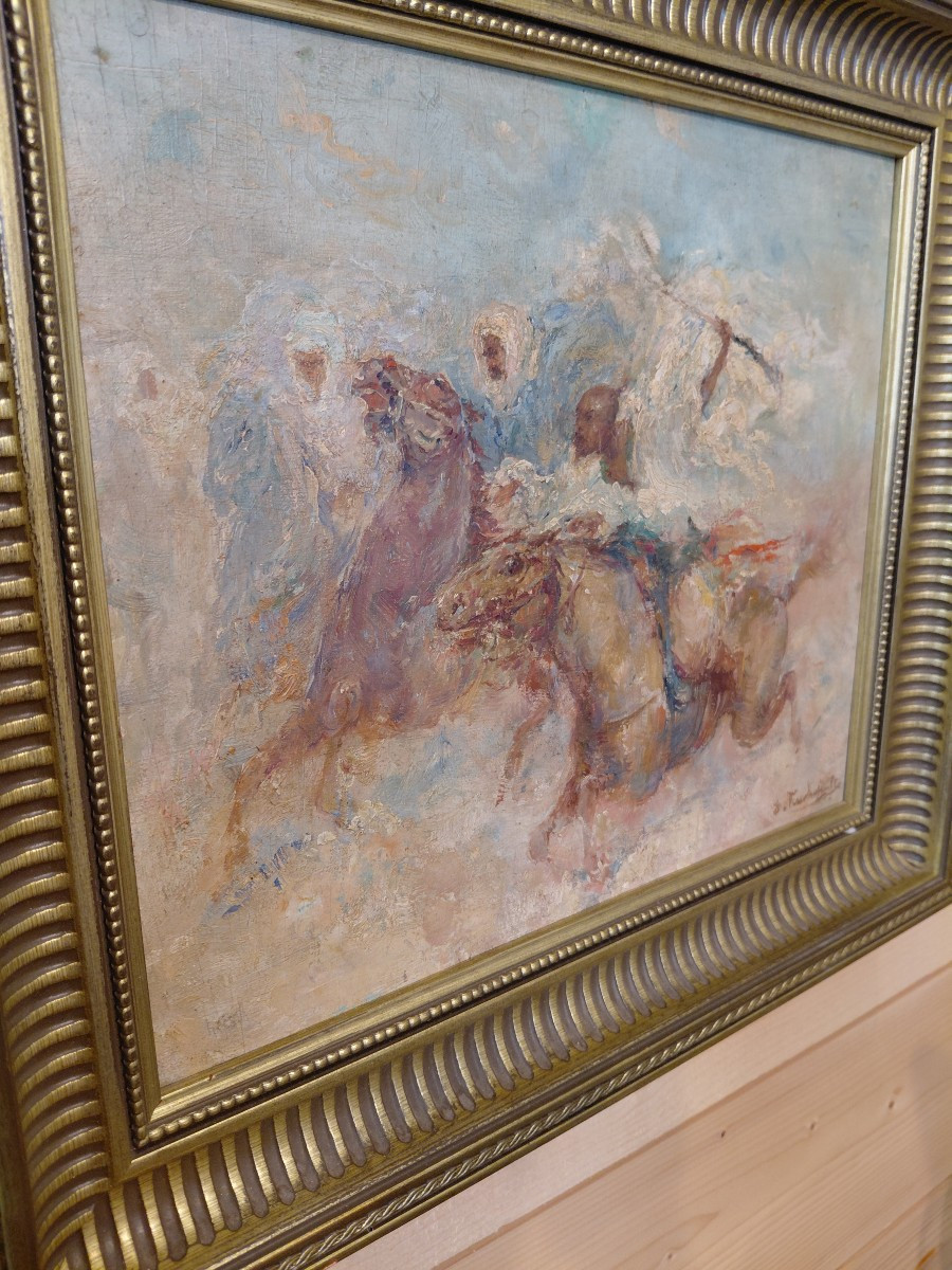 Orientalist Painting E.verschaffelt-photo-2