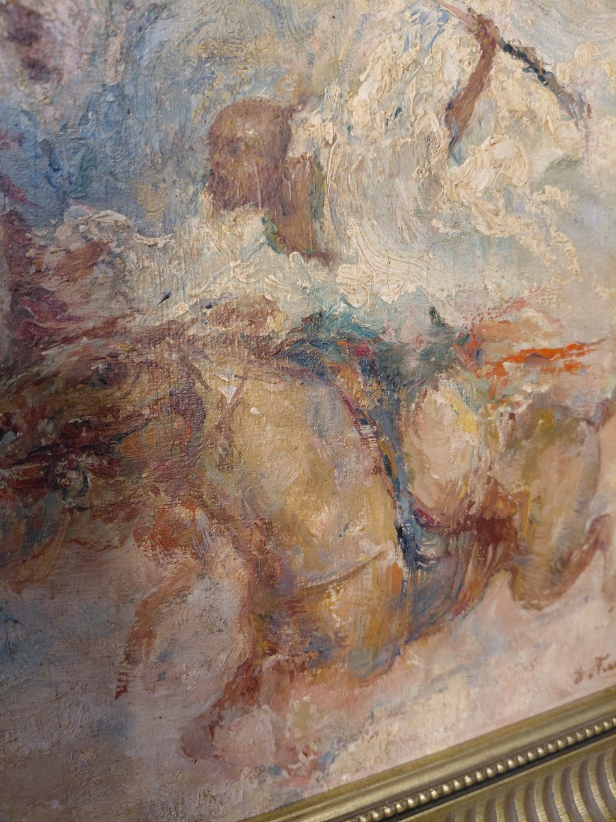 Orientalist Painting E.verschaffelt-photo-1