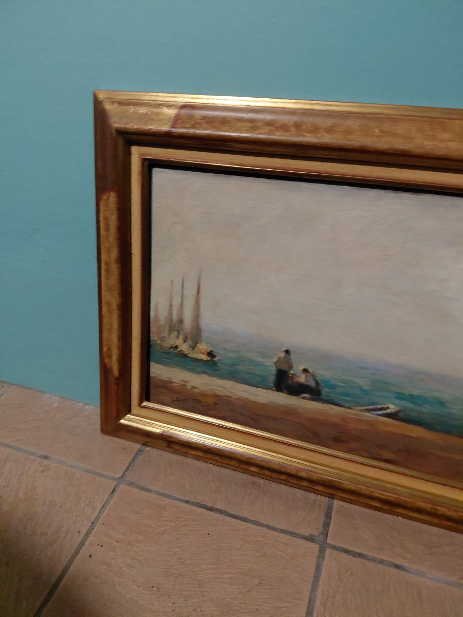 Impressionist Peinter XIX E-photo-3