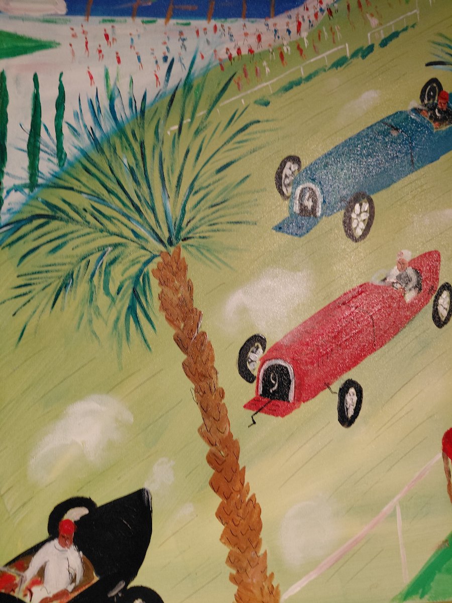 Tableaux moderne Monaco J WALLIS-photo-2
