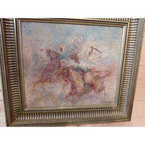 Tableau Orientaliste E.Verschaffelt