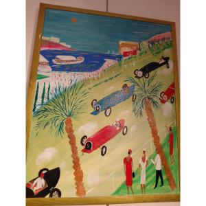 Tableaux moderne Monaco J WALLIS