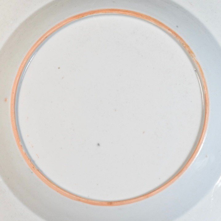 Assiette En Porcelaine Aux Armes Des Familles Gordon/Forbes - Chine XVIIIe Période Qianlong-photo-4