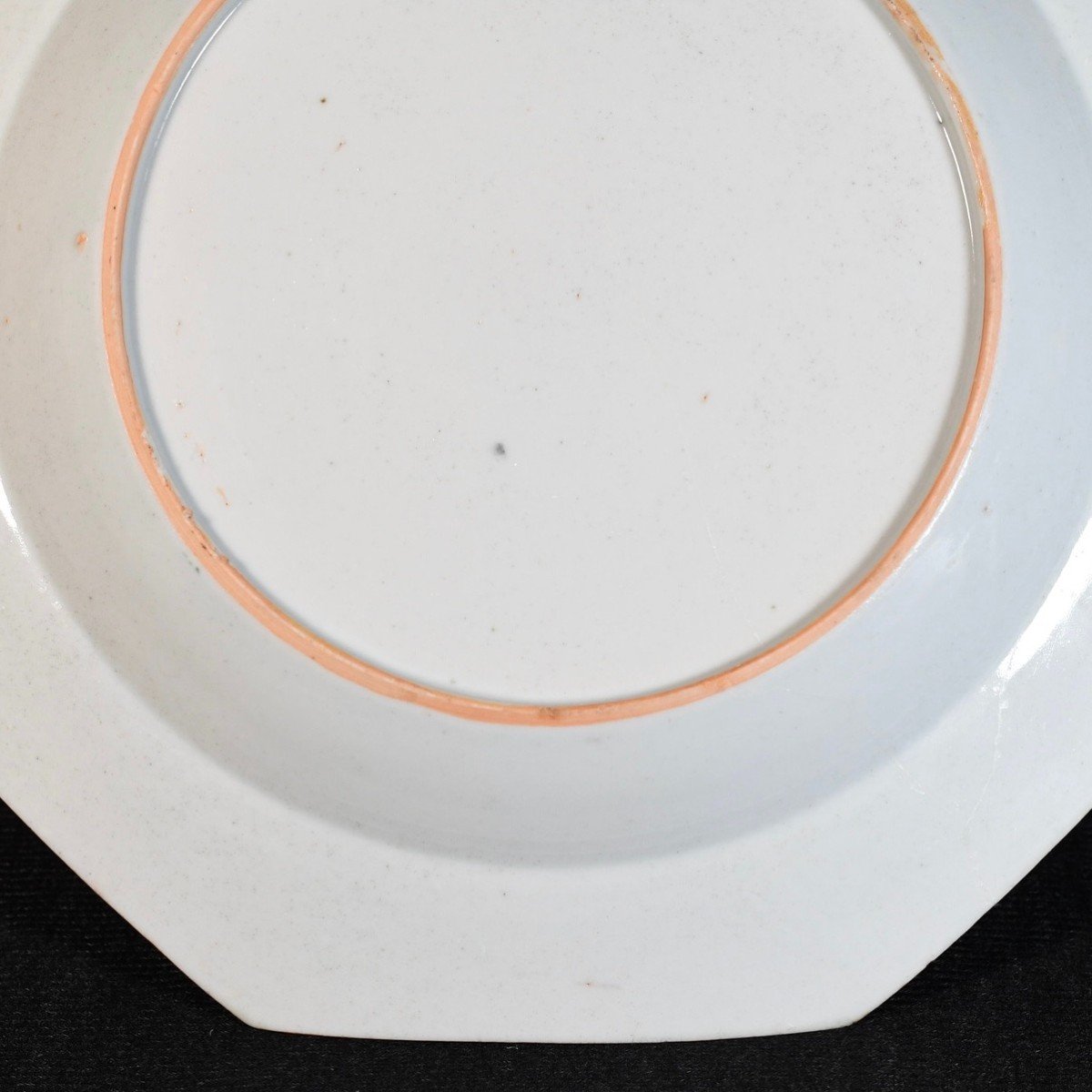 Assiette En Porcelaine Aux Armes Des Familles Gordon/Forbes - Chine XVIIIe Période Qianlong-photo-7