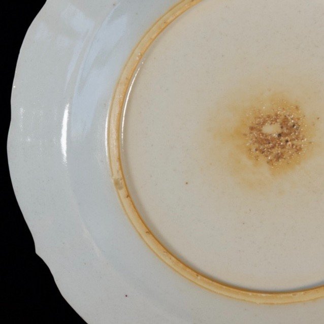 Assiette En Porcelaine Aux Armes De l'état De New York - Chine XVIIIe Période Qianlong-photo-7