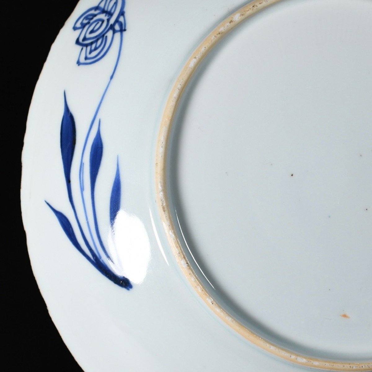 Coupe Polylobée En Porcelaine à Décor Dit "Aster", Bleu Et Blanc -  Chine XVIIIe Période Kangxi-photo-6