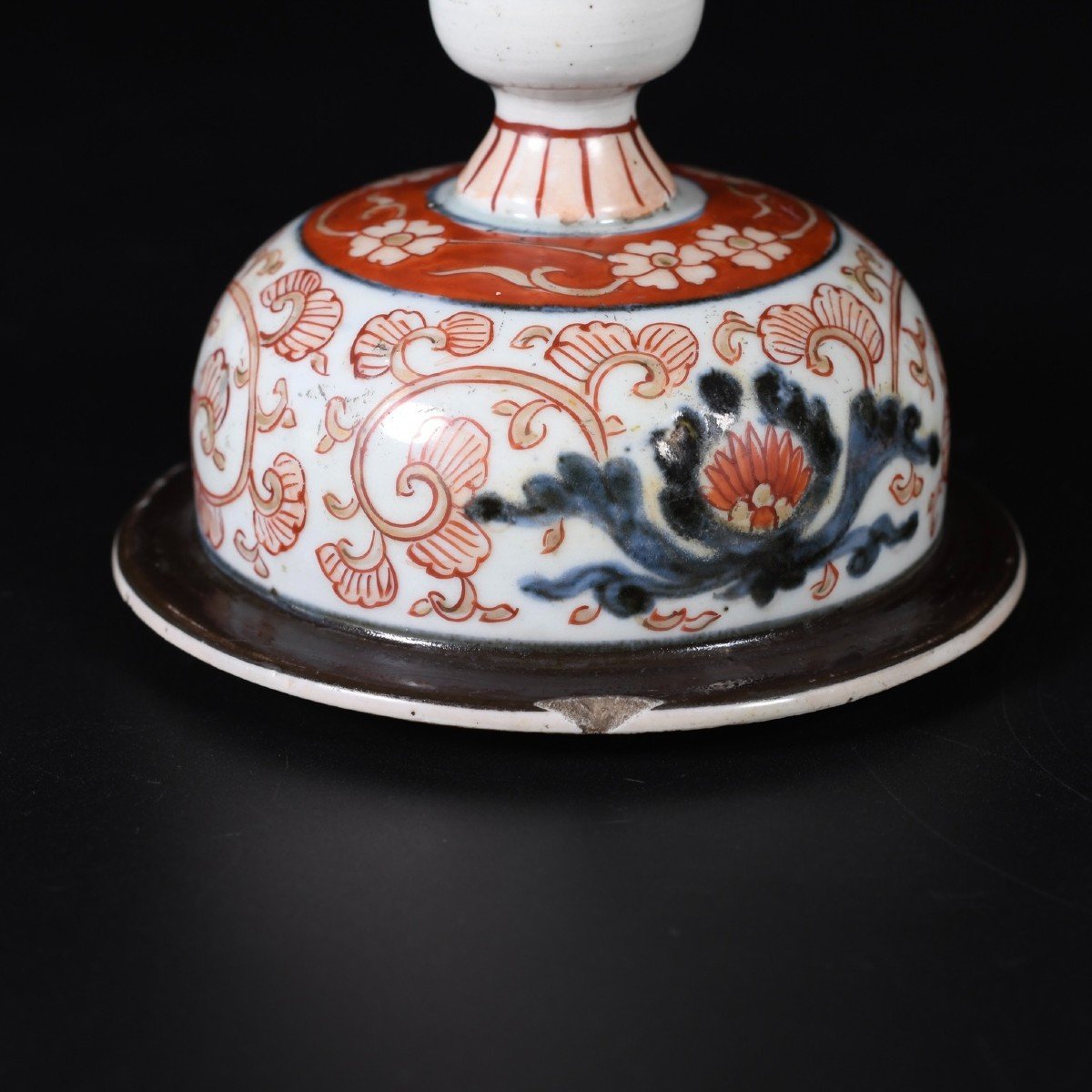 Paire De Potiches à Décor Imari d'Un Dragon - Japon Période Edo Circa 1700-1730-photo-4