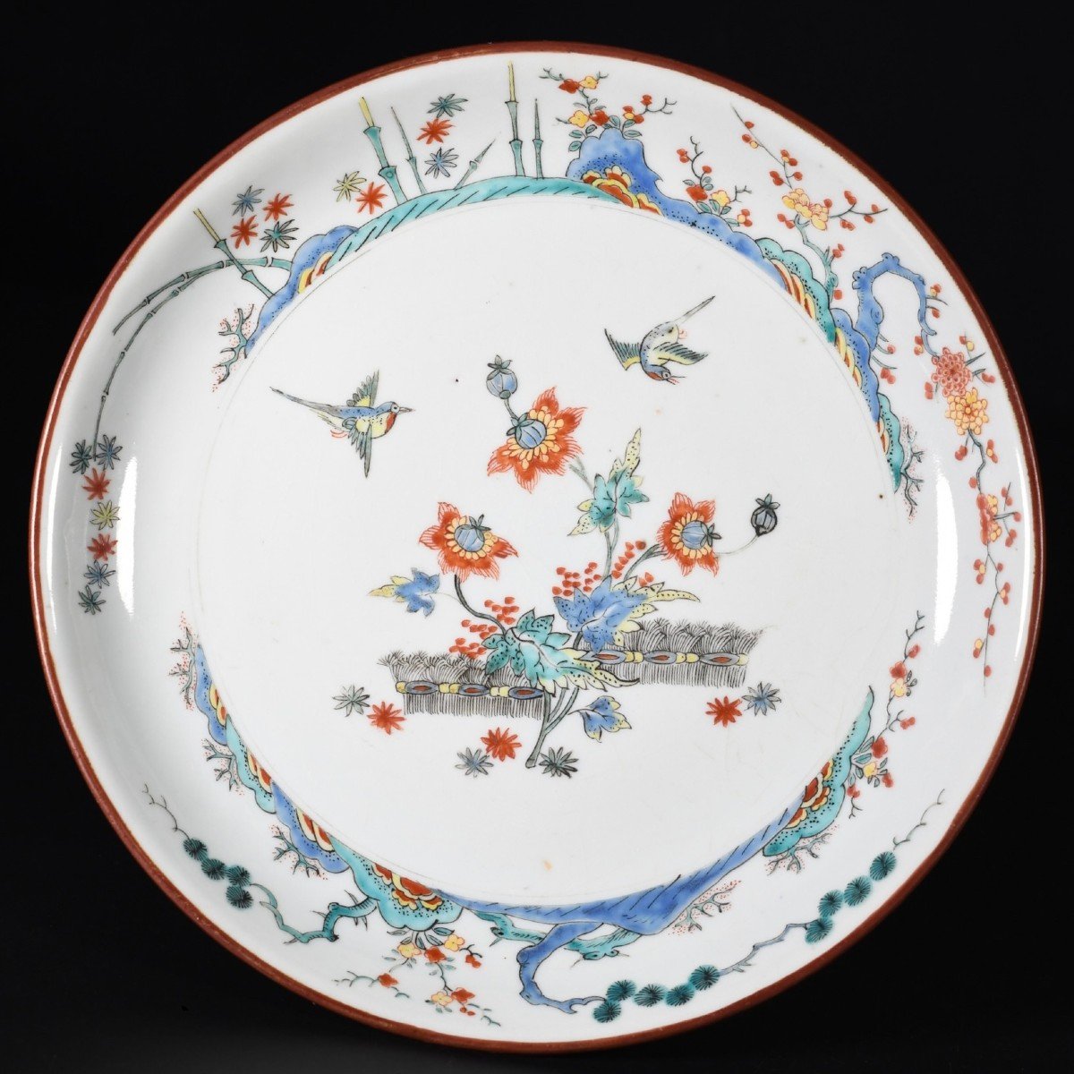 Coupe En Porcelaine "Kakiemon" Décorée En Hollande - Chine XVIIIe Kangxi/Yongzheng