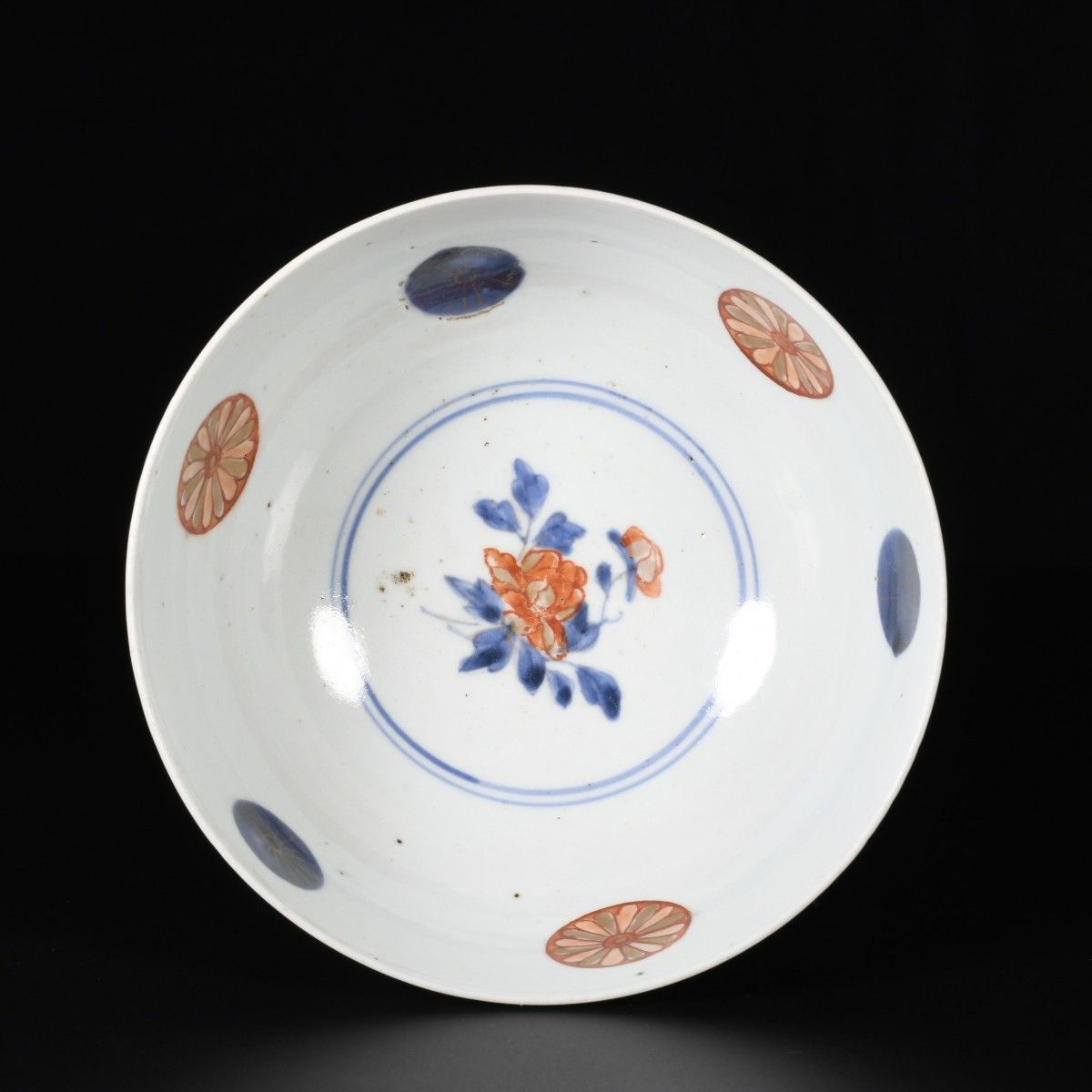 Bowl Decorated With Peonies, Chrysanthemums And Branches - Japan, Edo Period, Early 18th Century-photo-4