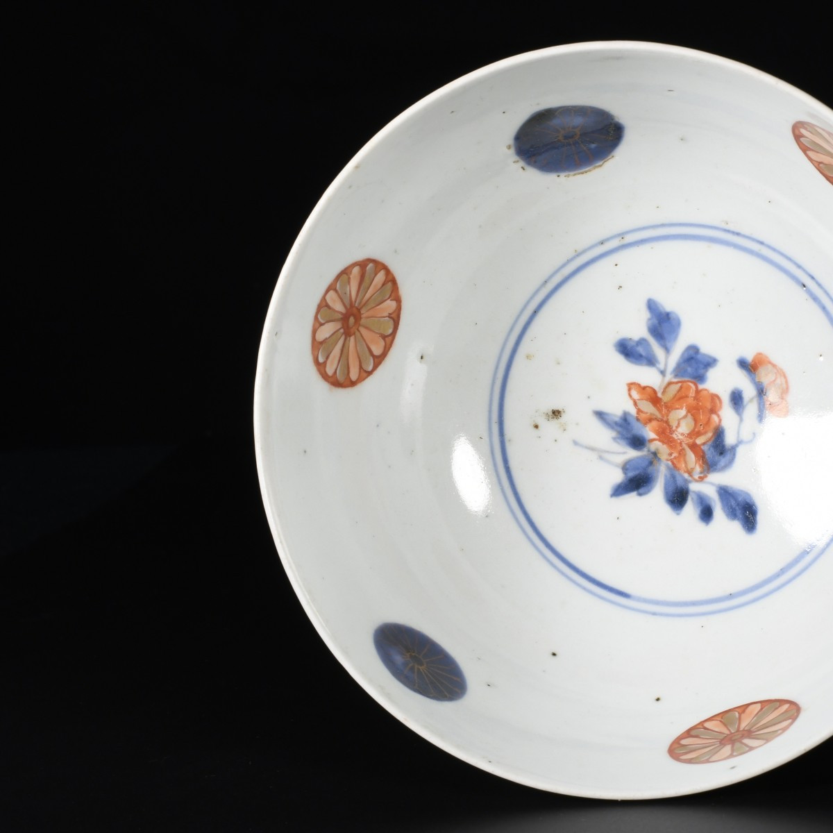 Bowl Decorated With Peonies, Chrysanthemums And Branches - Japan, Edo Period, Early 18th Century-photo-5