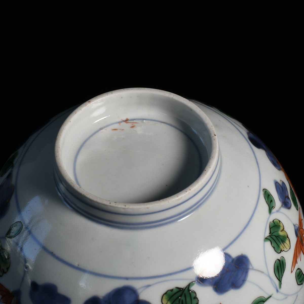 Bowl Decorated With Peonies, Chrysanthemums And Branches - Japan, Edo Period, Early 18th Century-photo-8