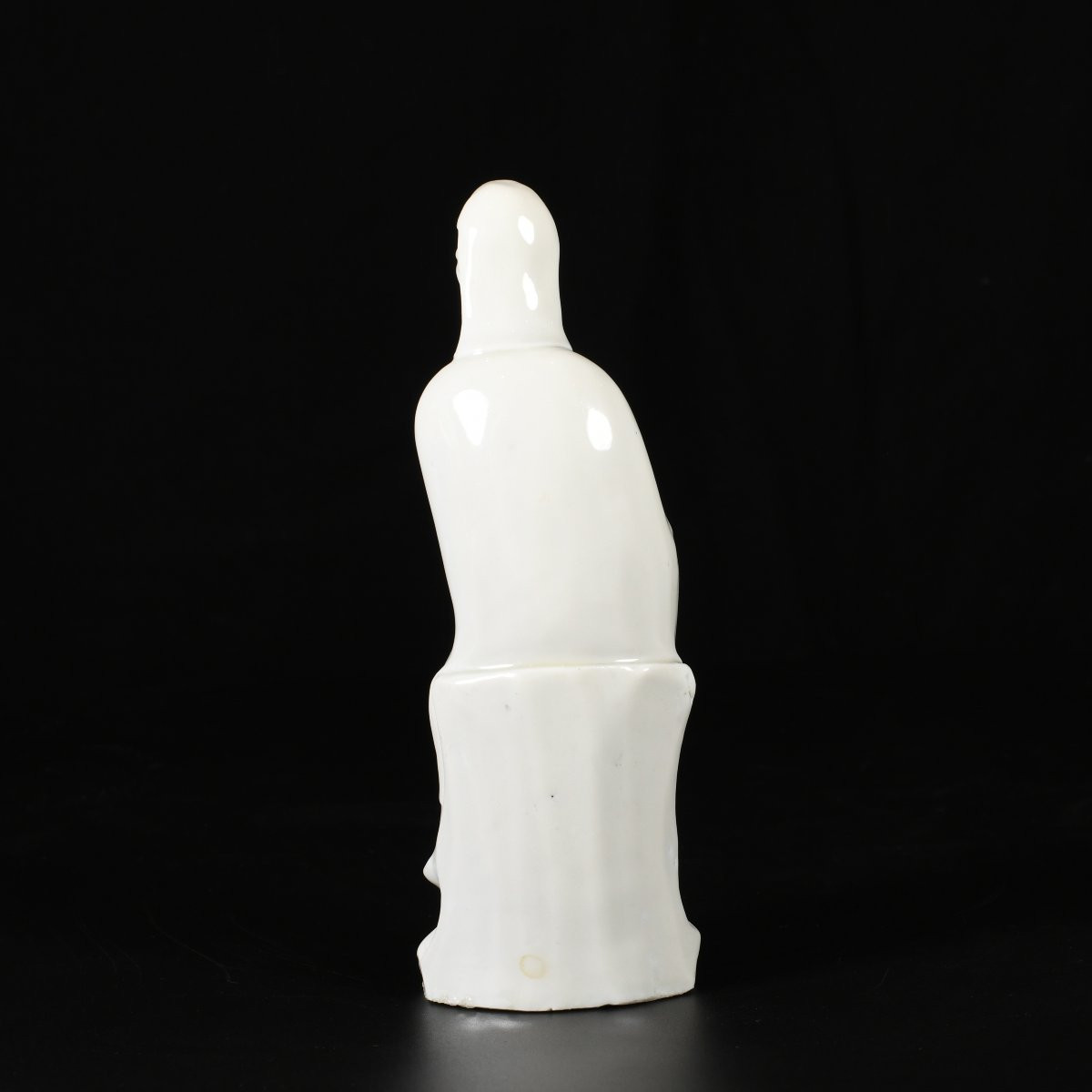 Blanc De Chine Figure Of Guanyin With A Child - China 17th Late Ming Dynasty Circa 1640-photo-1