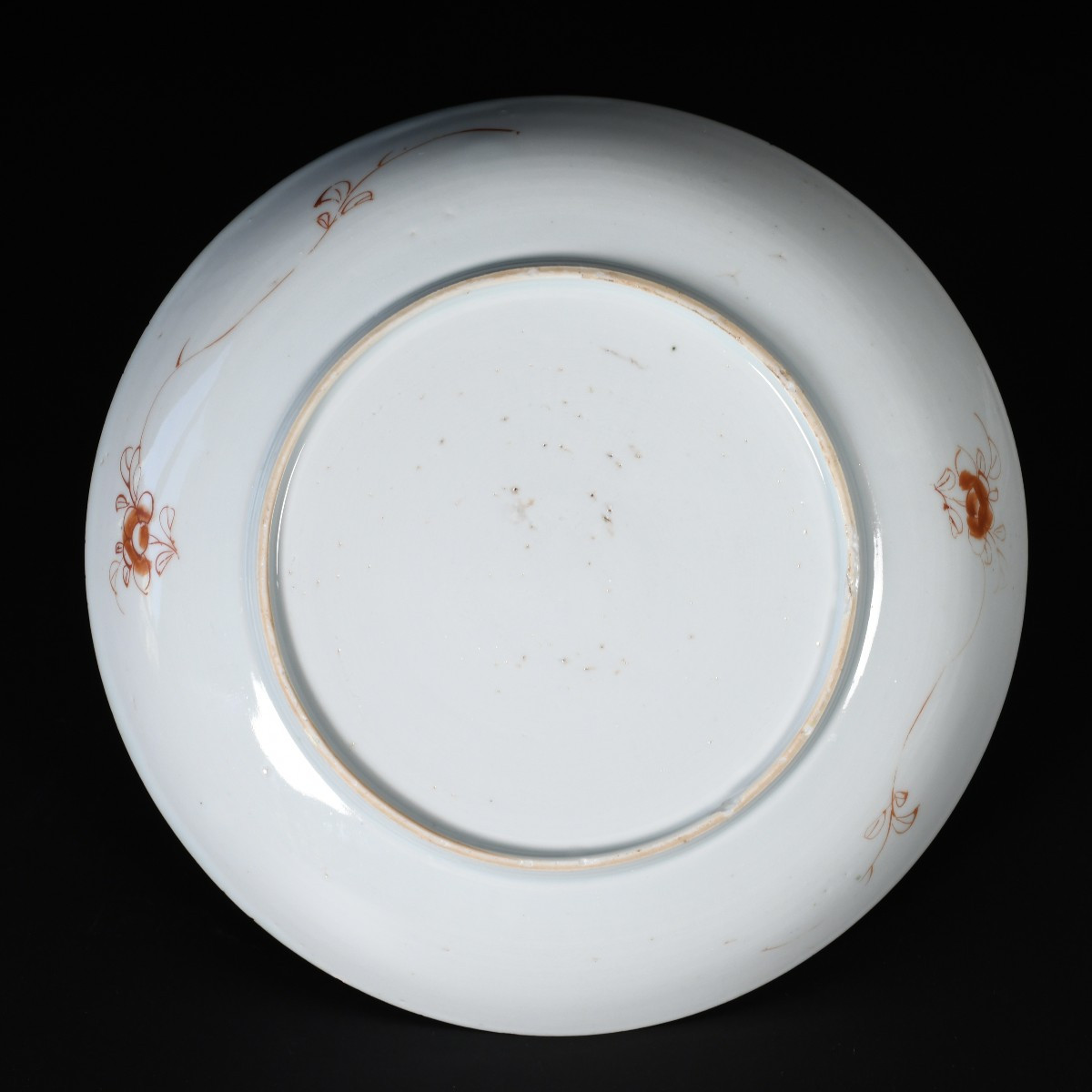 A Famille Verte Saucer Decorated With Birds - China 18th Kangxi Period-photo-2