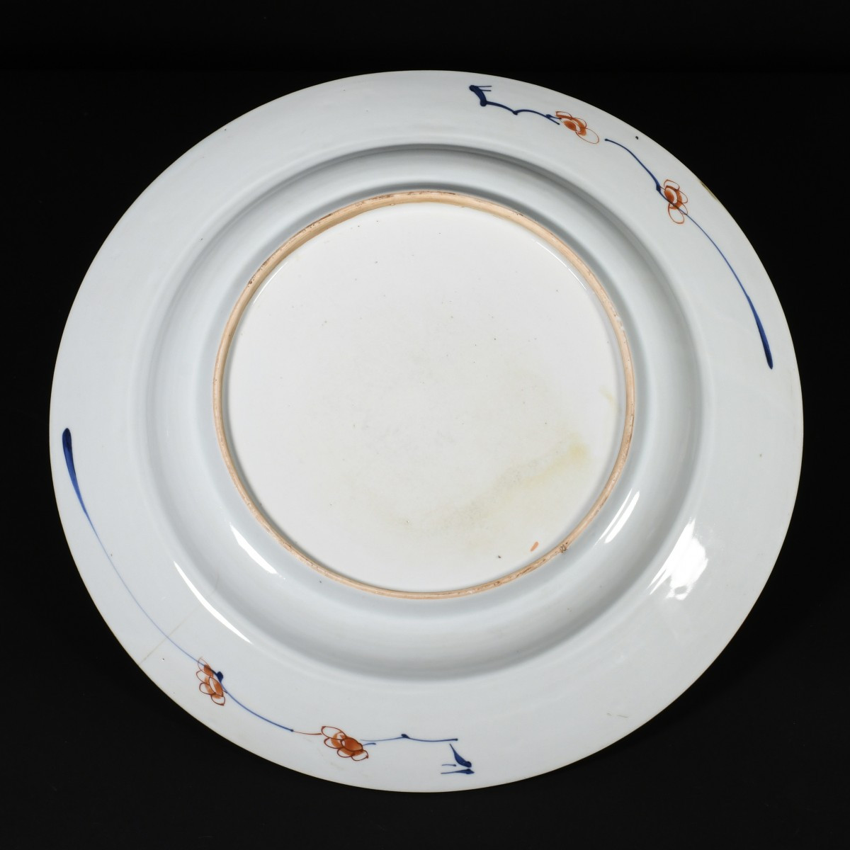 A Large Incised Charger Decorated With A Bird On A Branch - China 18th Yongzheng Period-photo-3