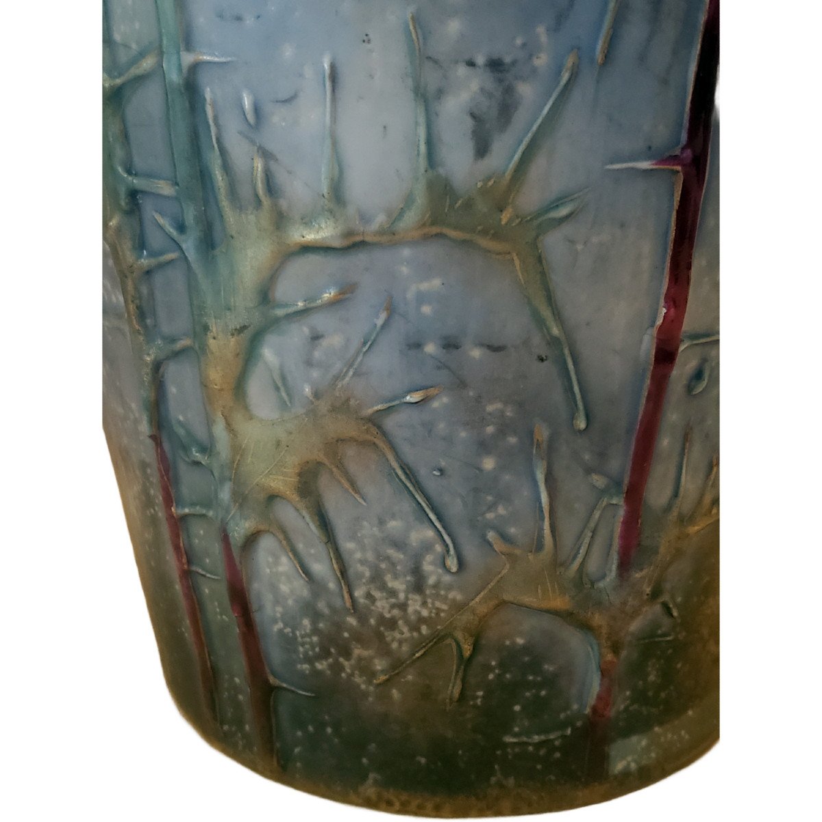 Paul Dachse Riessner Stellmacher Aquatic Vase Sea Anemones & Corals For Amphora-photo-7