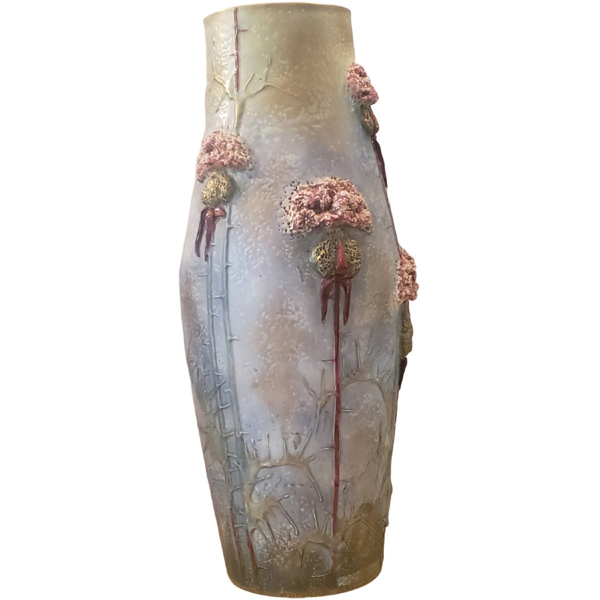 Paul Dachse Riessner Stellmacher Aquatic Vase Sea Anemones & Corals For Amphora-photo-8