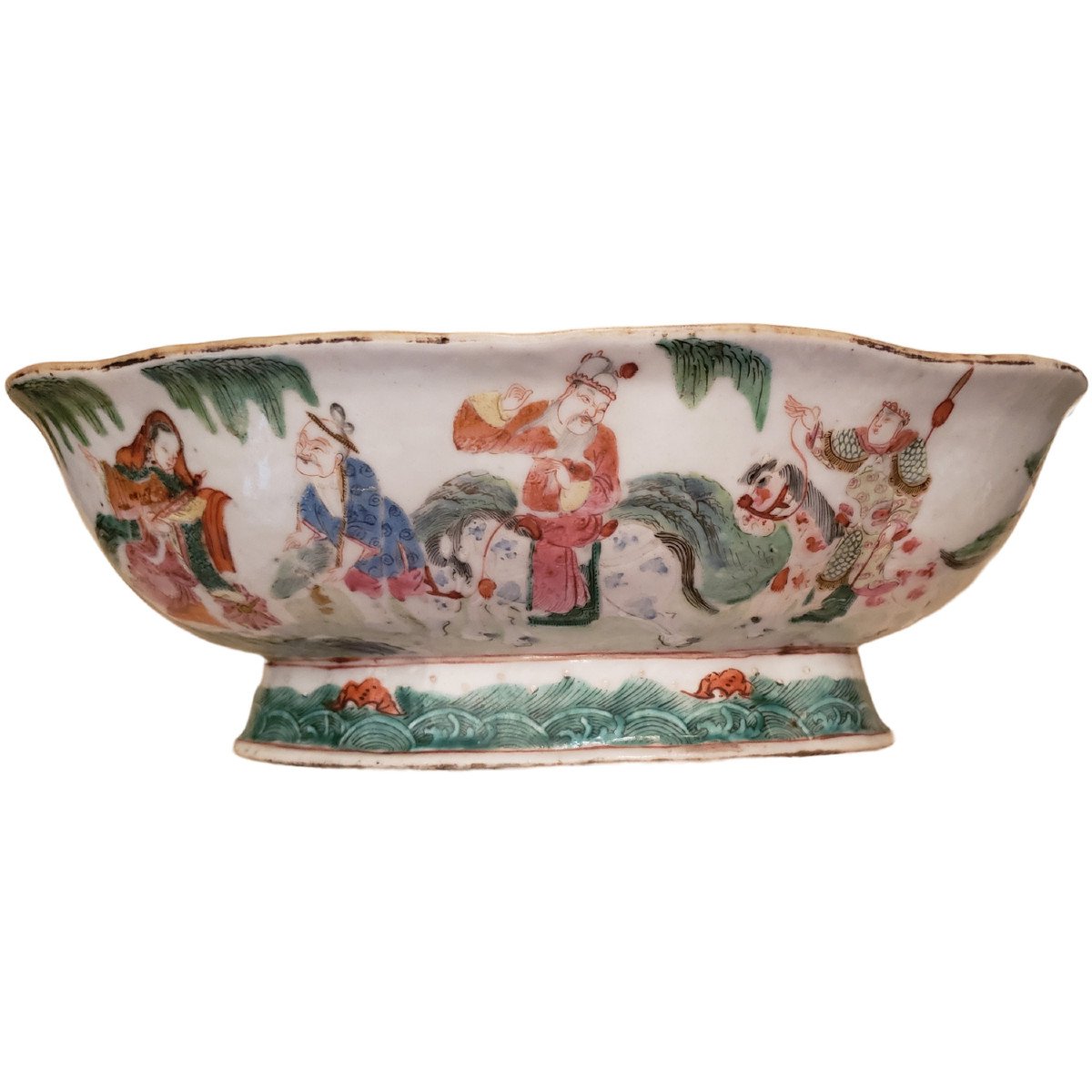 Chinese Porcelain Offering Bowl Famille Verte-photo-3