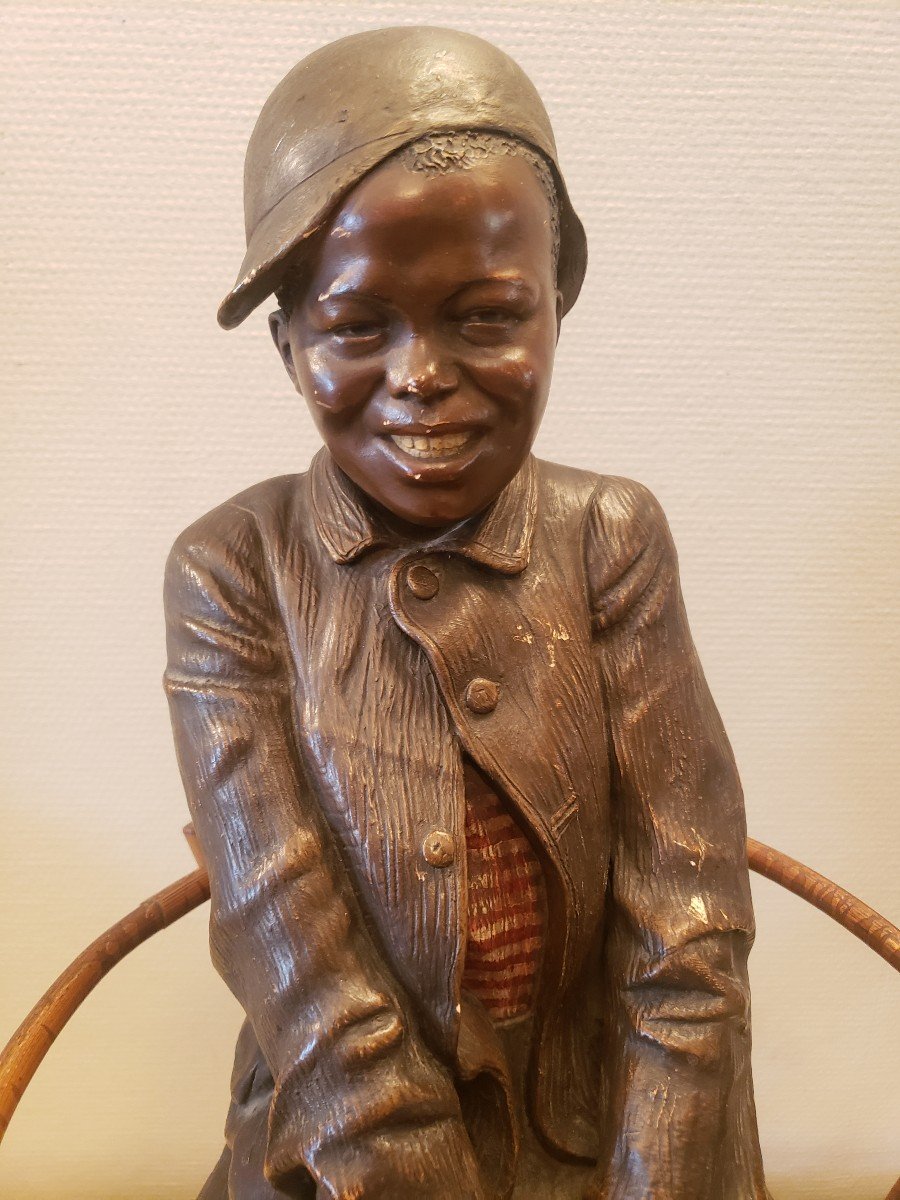 Goldscheider Terracotta Black Child At The Nineteenth Photographer-photo-7