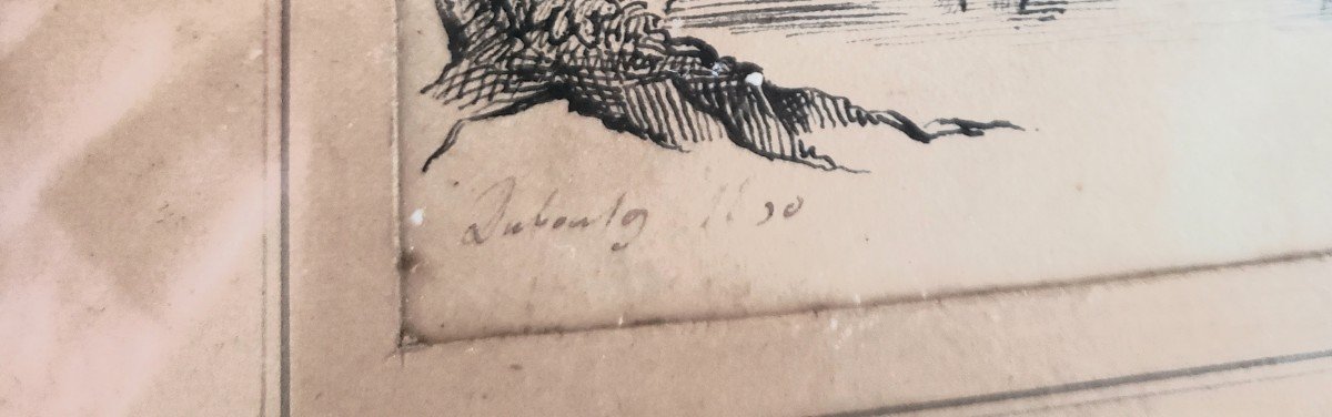 Study Of 6 Signature Sketch Drawings To Identify 19th 1890-photo-2