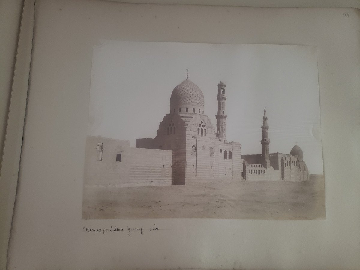 Photo Album De 147 Photos Antonio Béato Egypte Tirage Albuminé Original 1870-photo-7