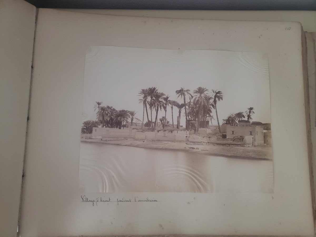 Photo Album De 147 Photos Antonio Béato Egypte Tirage Albuminé Original 1870-photo-8