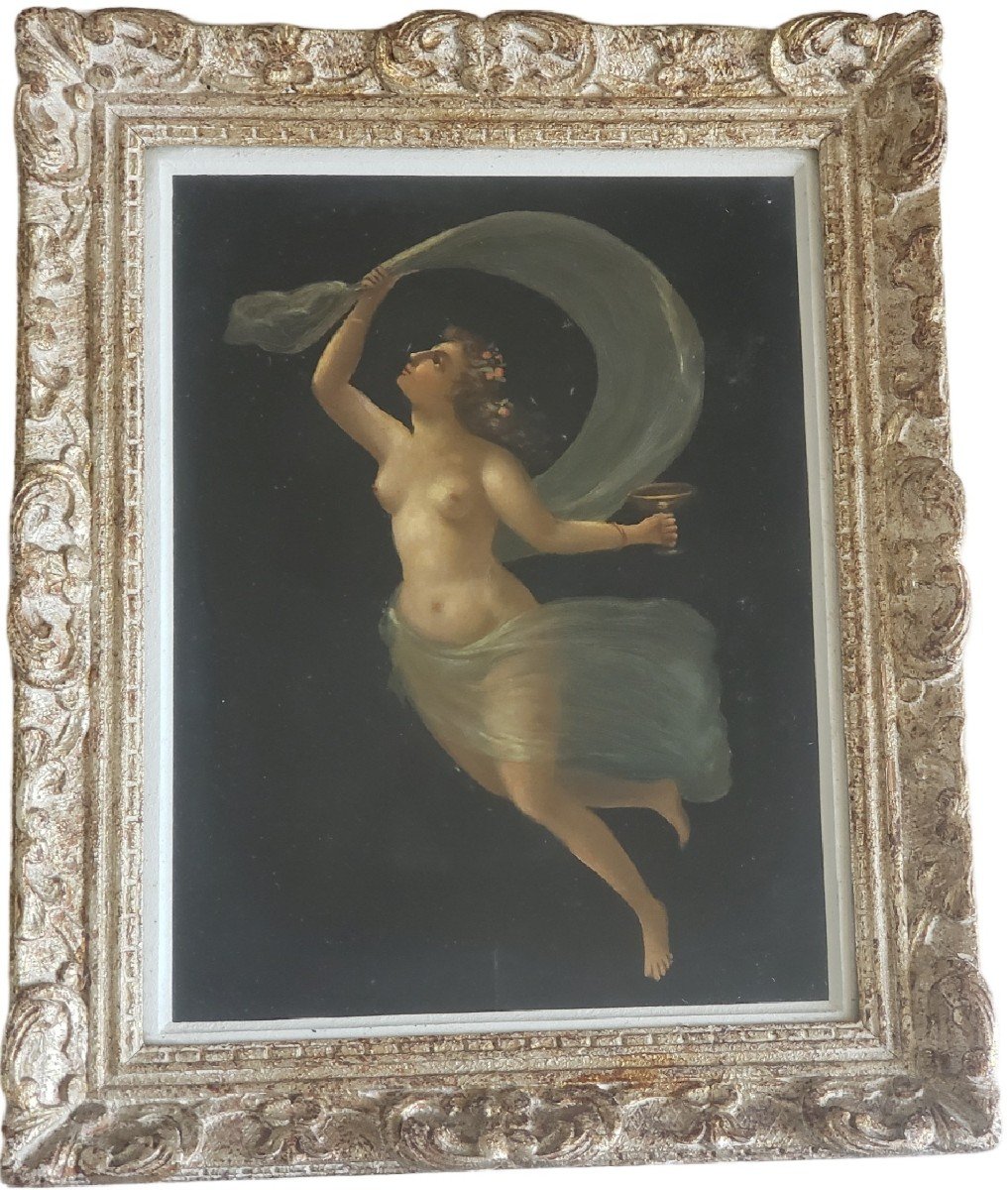 Hsc femme dans le vent circa 1940