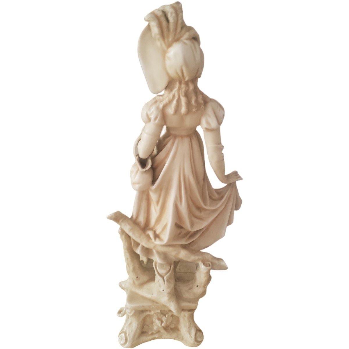 Figurine Porcelaine Rudolstadt Straus & Söhne porcelaine allemande hauteur 48 cm  -photo-4