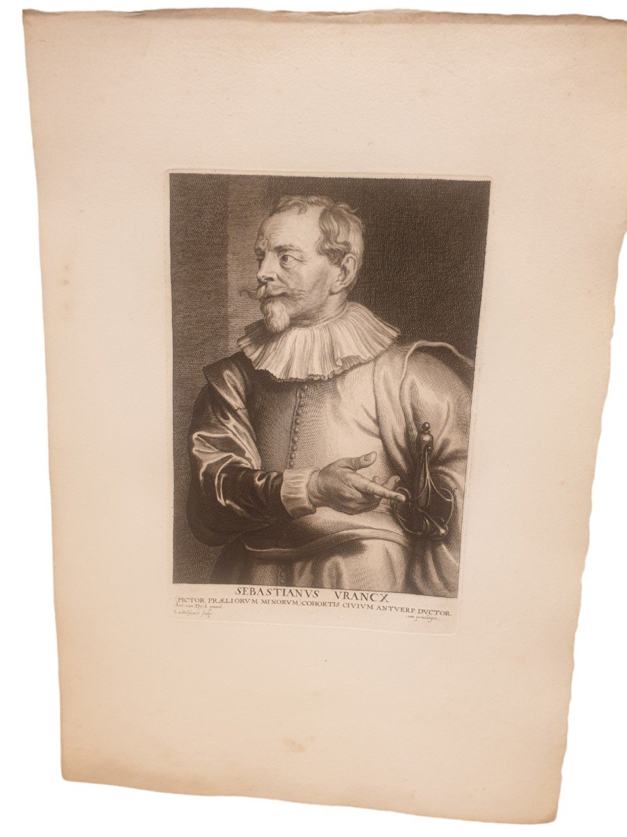 Four Van Dyck Engravings (1599-1641) -photo-2