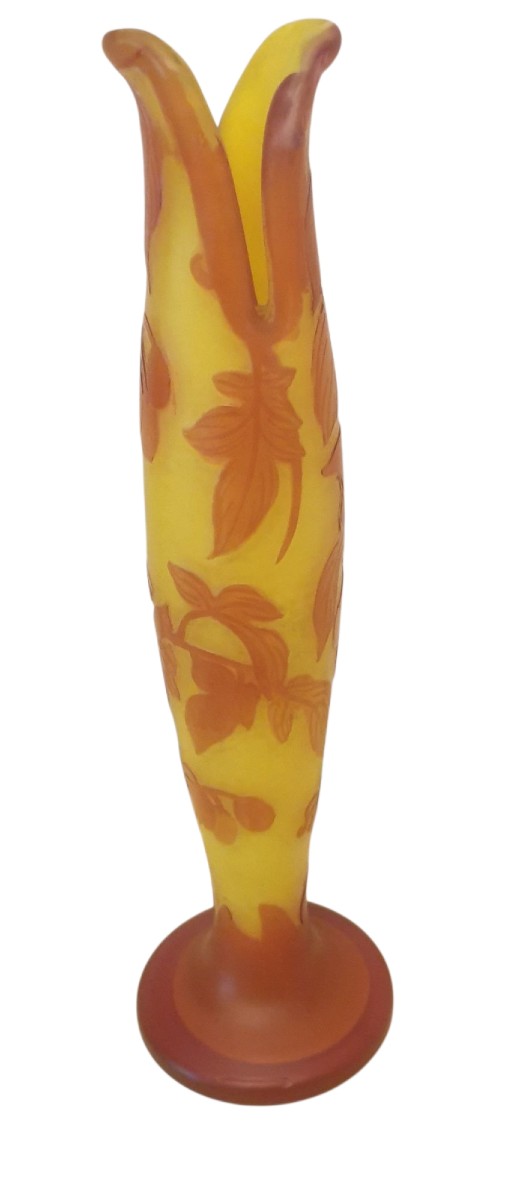 Richard Loetz Signature Multi-layer Glass Paste Vase-photo-1