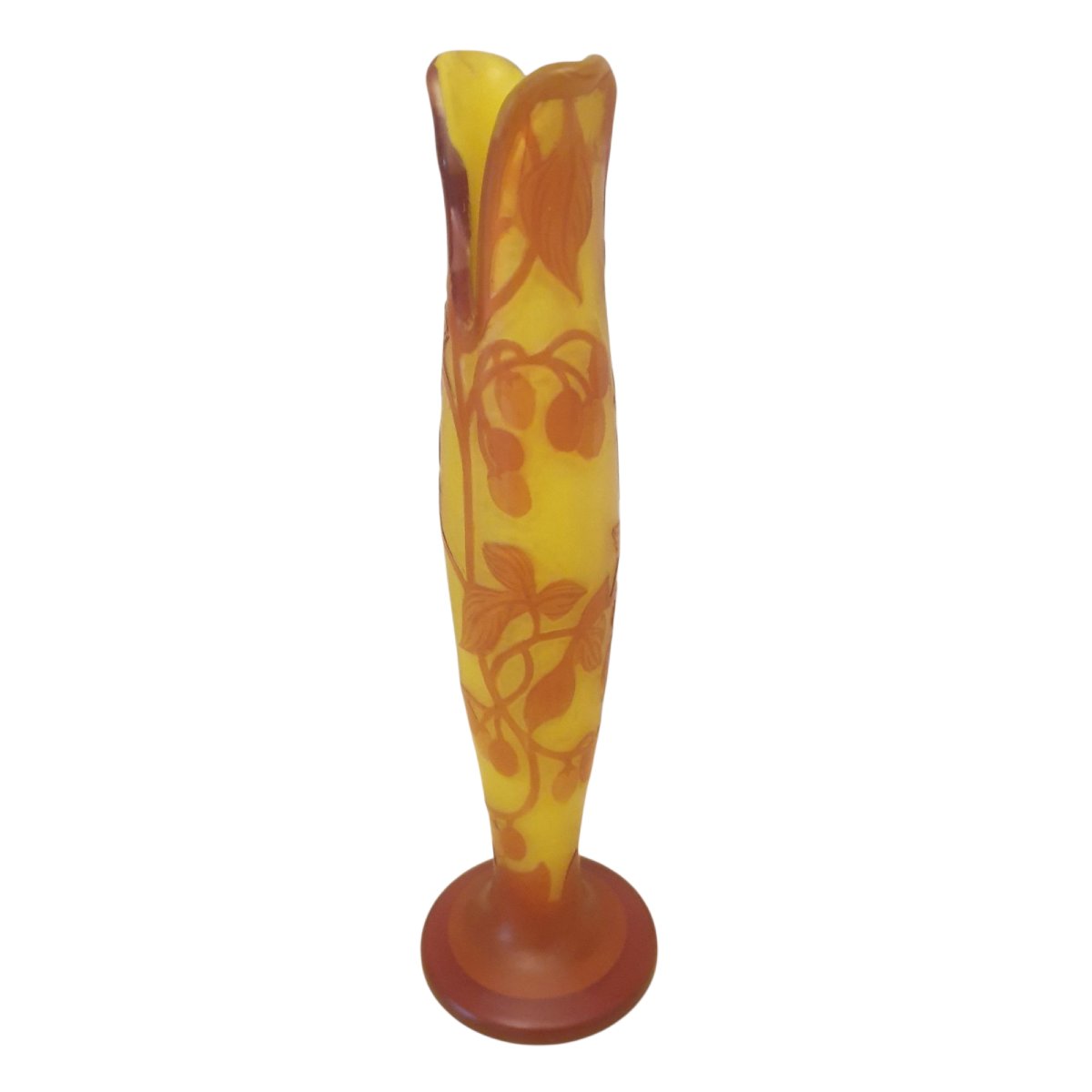 Richard Loetz Signature Multi-layer Glass Paste Vase-photo-6