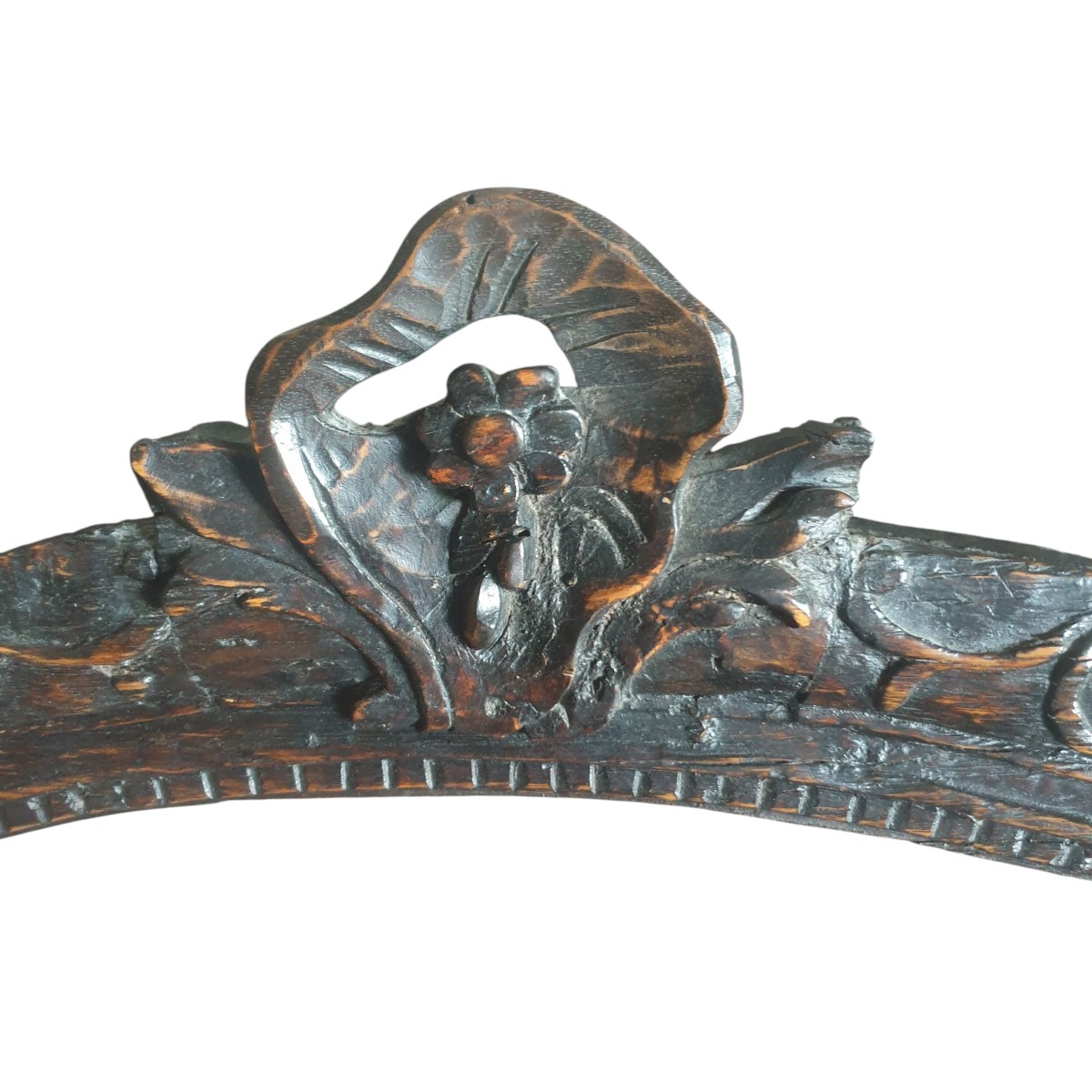 17th Century Baroque Frame, Probably Italian, In Oak -photo-2