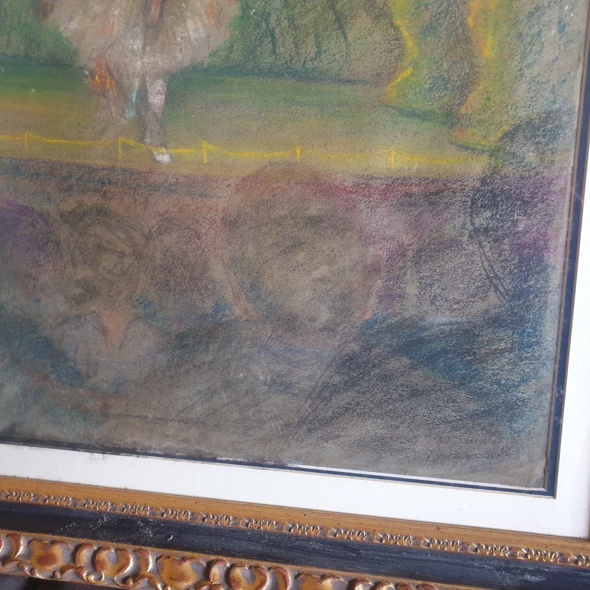 Gouache Ballerina At The Show To Be Compared To Edgard Degat -photo-3