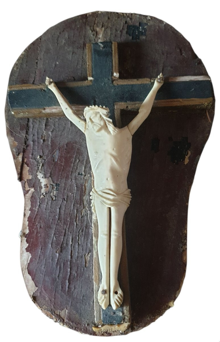 Crucifix Crist Know More Jansenist On Wooden Panel 1790 In Os-photo-5