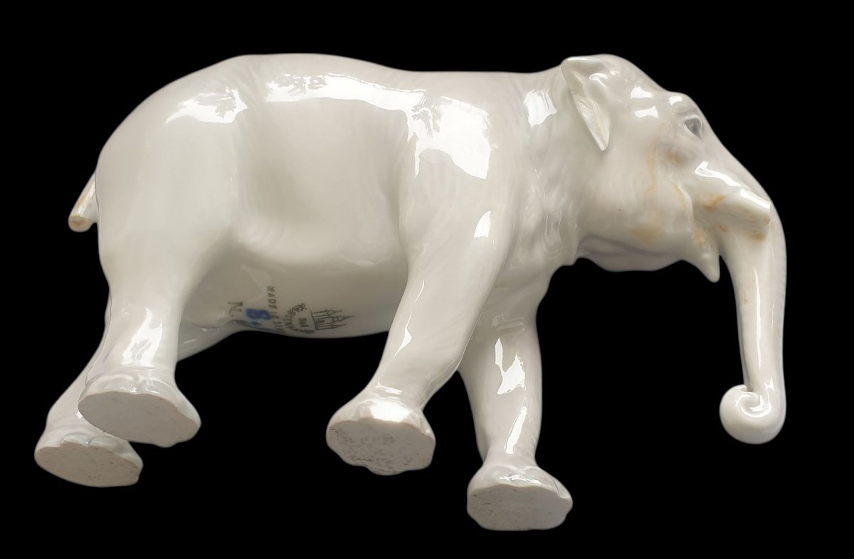 Armand PETERSEN elephant Edition Bing et Grondahl Vers 1950-photo-1