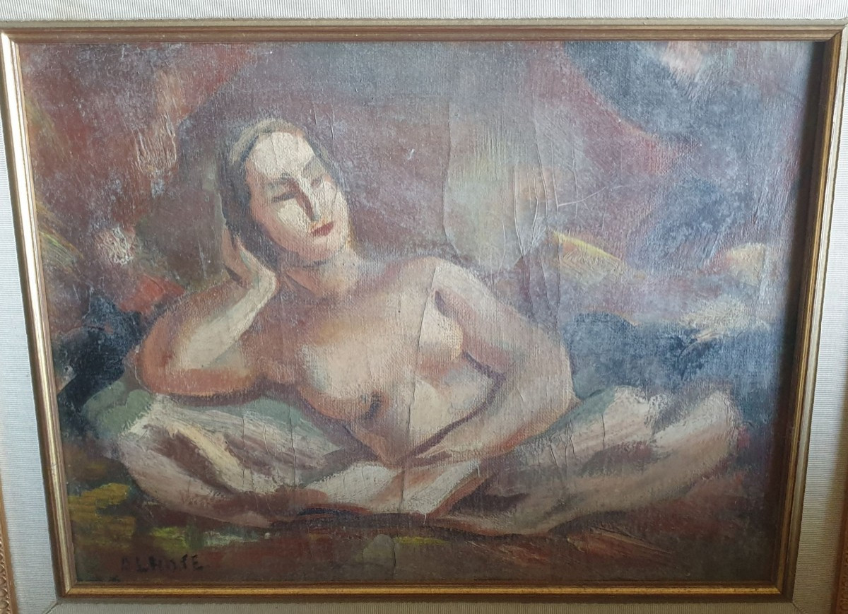 Andre Lhote Huile sur toile Signature apocryphes  -photo-2