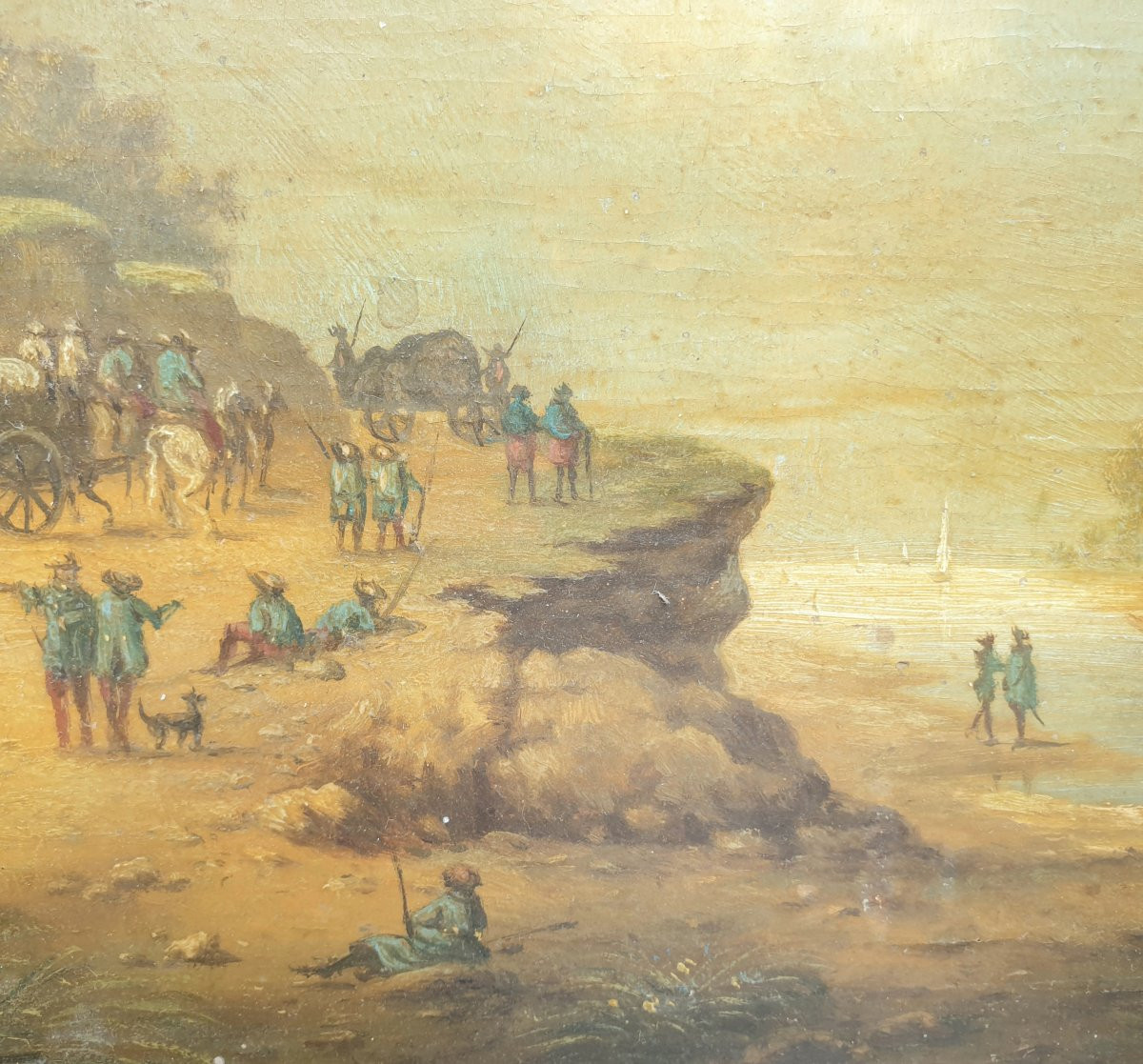 école Hollandaise 18eme départ  a La Guerre Soldats Hollandais-photo-3