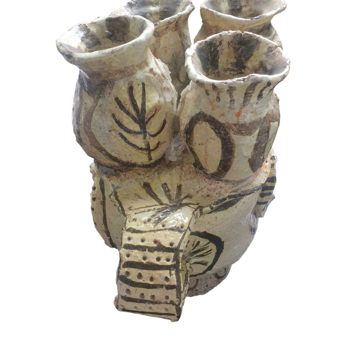 Important vase en grés circa 1960-1970 -photo-4