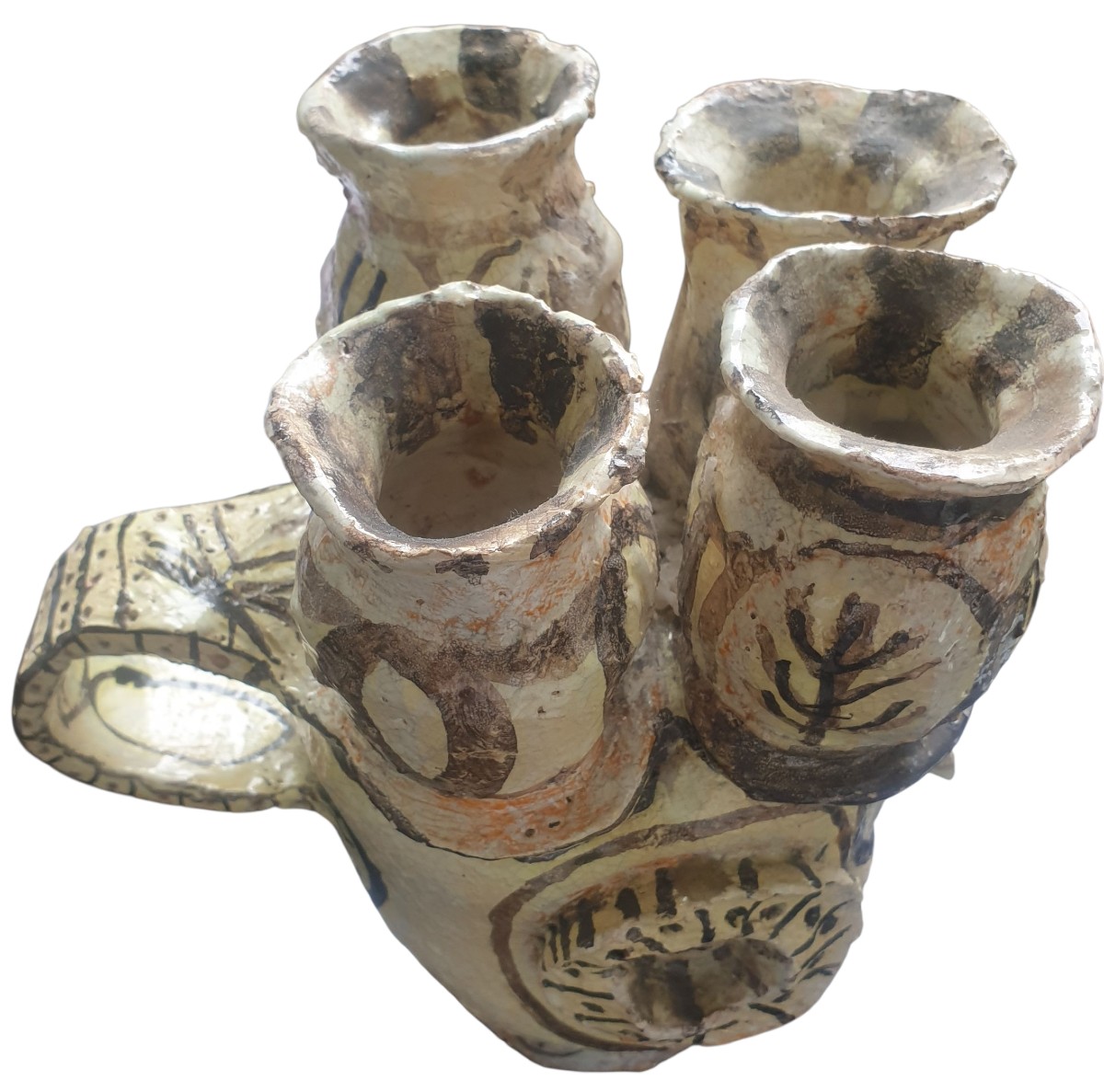 Important vase en grés circa 1960-1970 