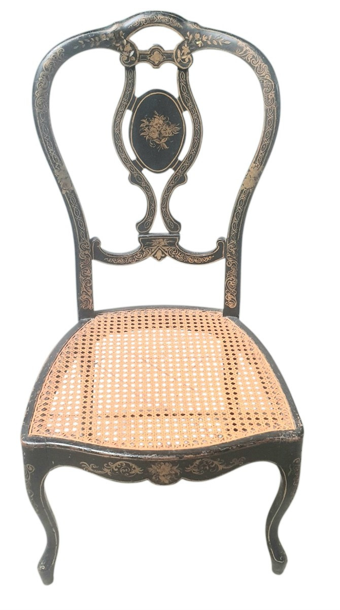 Low Chair Of The Late Napoleon III With Gilding 