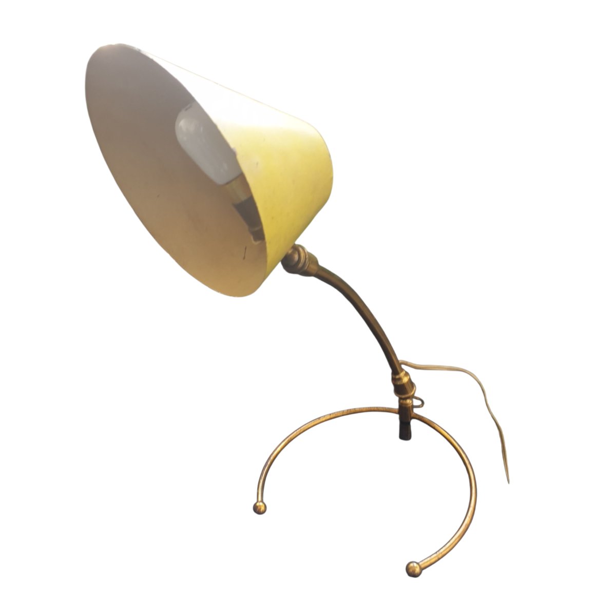  Robert Mathieu et Pierre Guariche lampe de table et applique -photo-1