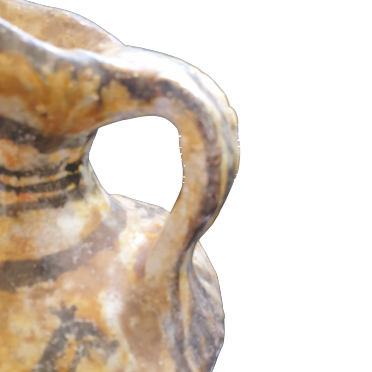 Stoneware Pitcher Signature To Decipher 20th Century -photo-4
