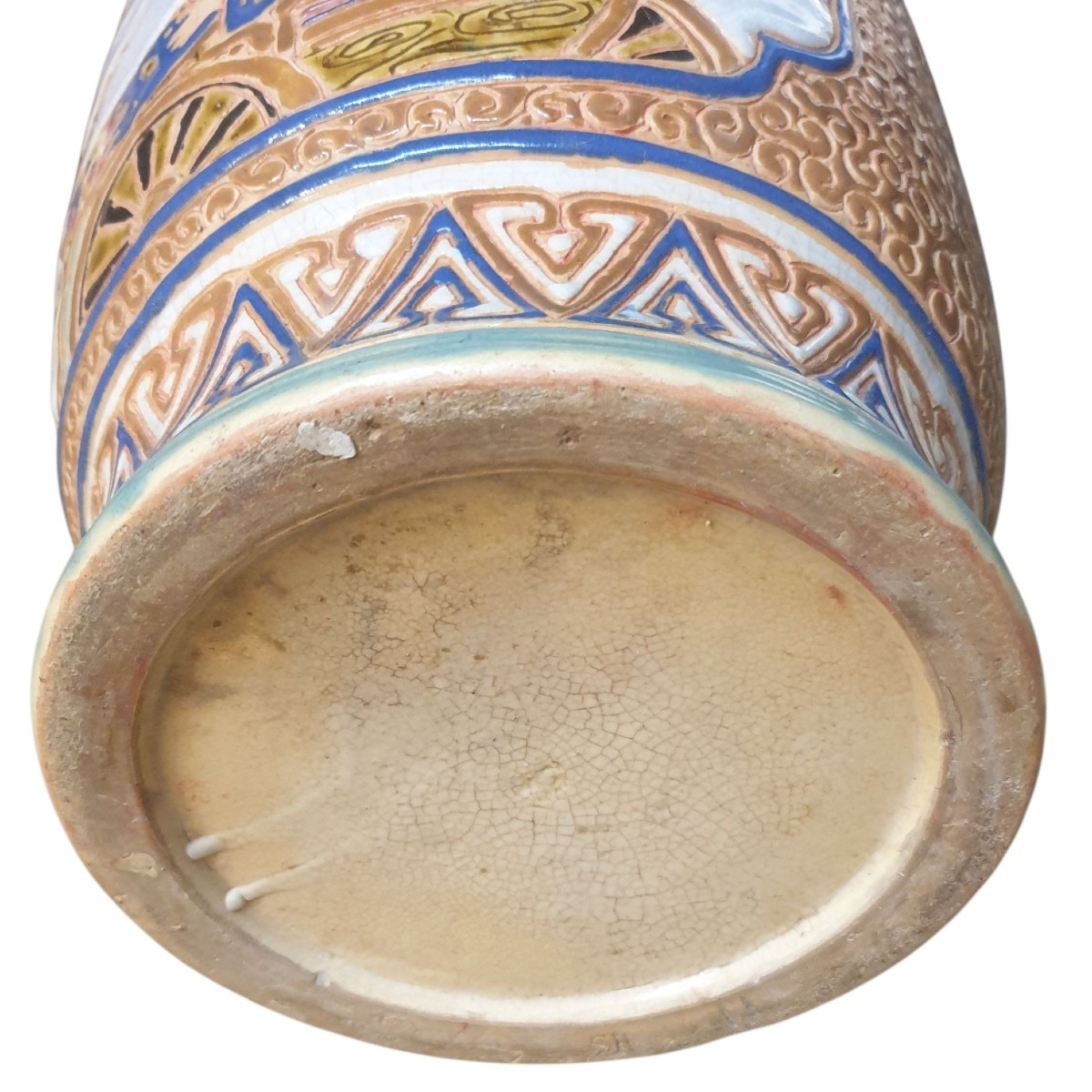 Important vase asiatiques émaillé chine XXÈME -photo-1