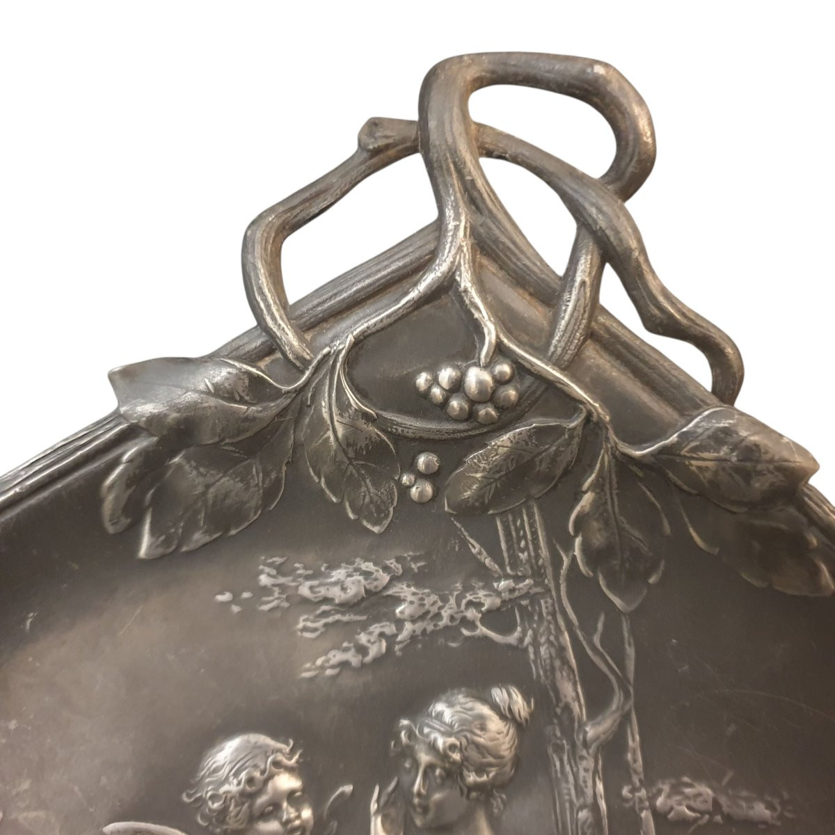 Art nouveau grande coupe plateau  WMF -photo-4