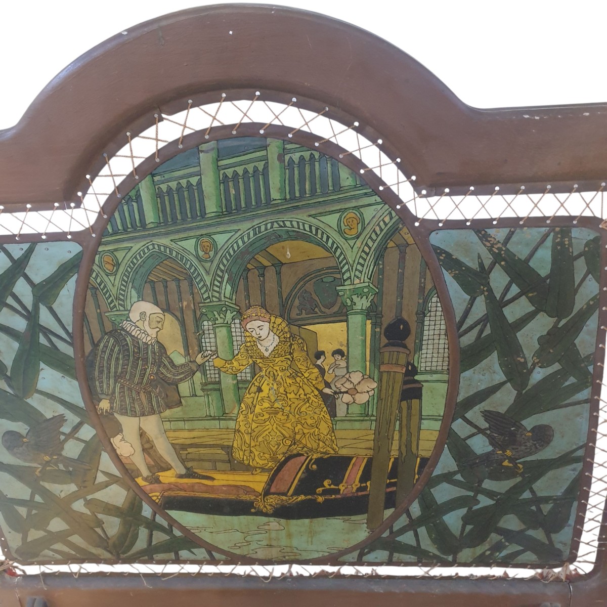 Pare feu Écran de cheminée Art Nouveau deccords polychrome-photo-2