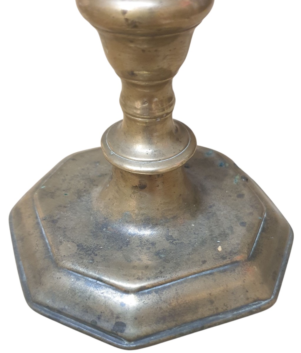 Haute Epoque Bronze Candle Holder -photo-2