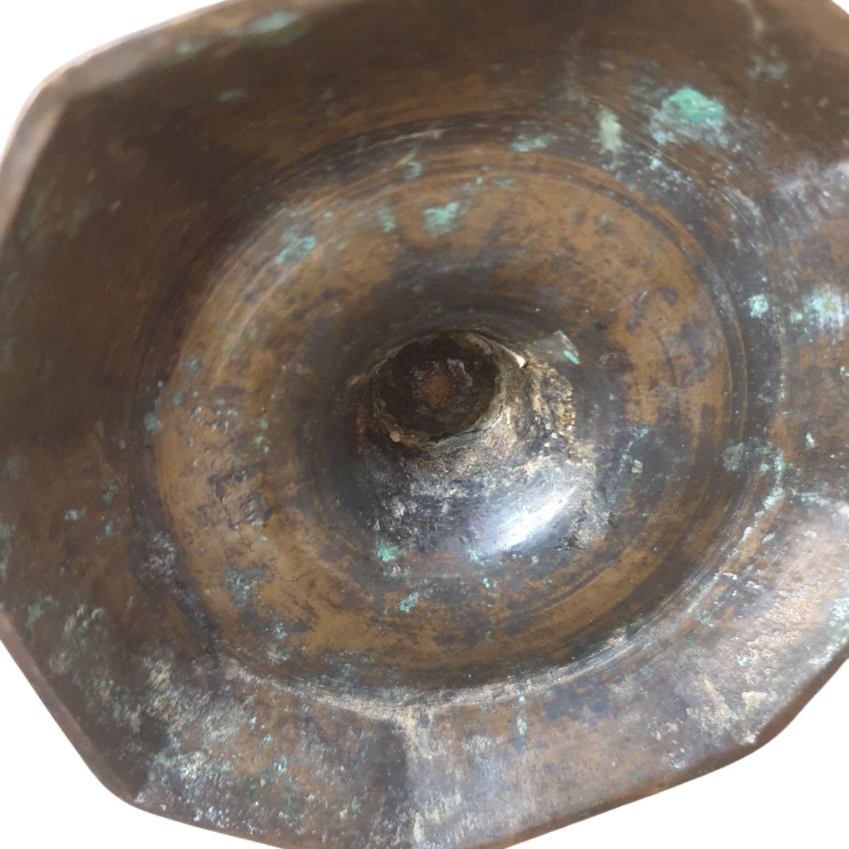 Haute Epoque Bronze Candle Holder -photo-3