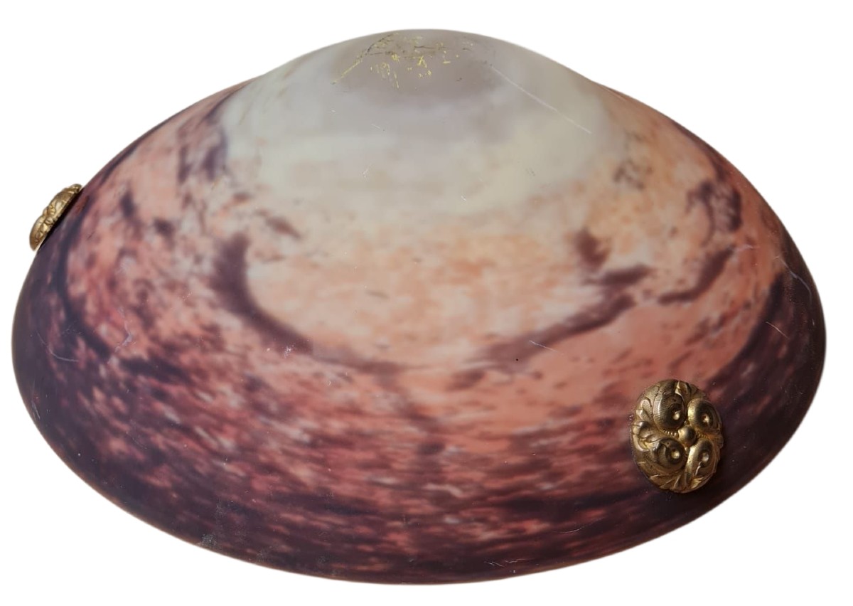 Muller Brothers Chandelier Pendant Diameter 40 Cm Circa 1930